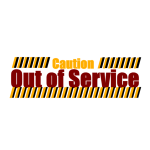 Out of service